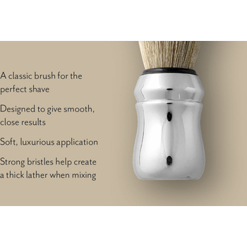 Green Shaving Brush - Kefa na fúzy